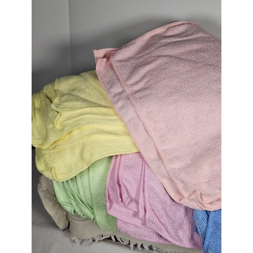 Microfiber Cleansing Clothes Lot Of 41 Multicolor